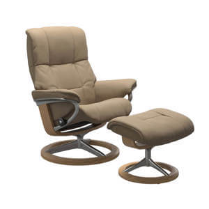 Mayfair Medium Signature Chair with Footstool